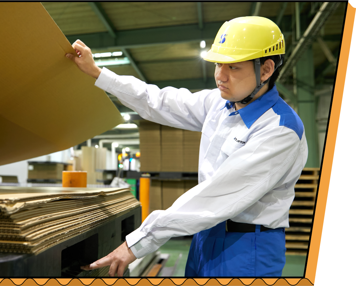 セッツカートン株式会社 生産技術課：つくば工場のインタビュー写真3