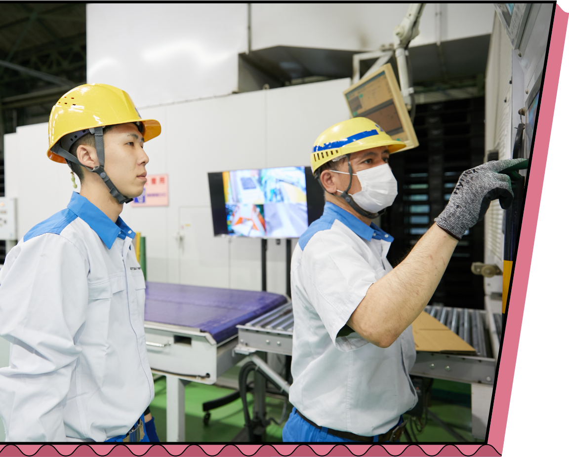 セッツカートン株式会社 製造課（製函）：伊丹工場のインタビュー写真3