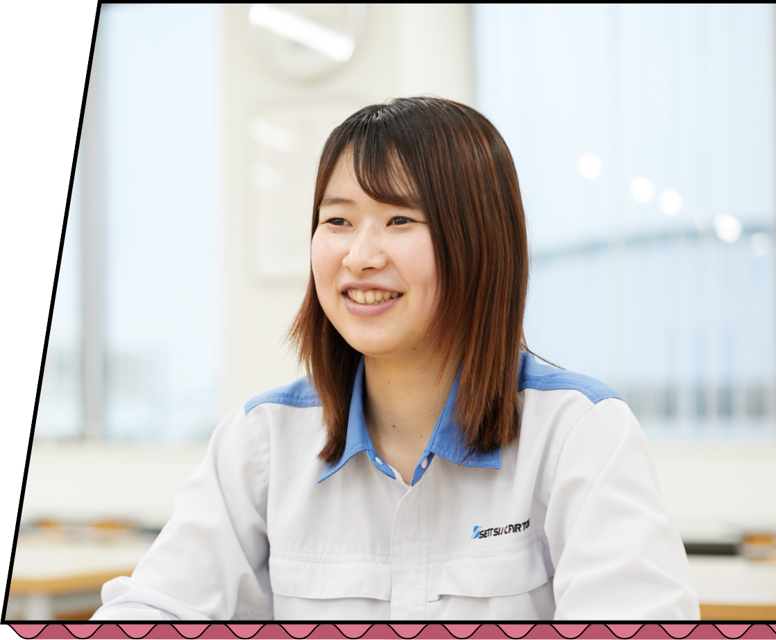 セッツカートン株式会社 業務課：伊丹工場のインタビュー写真2