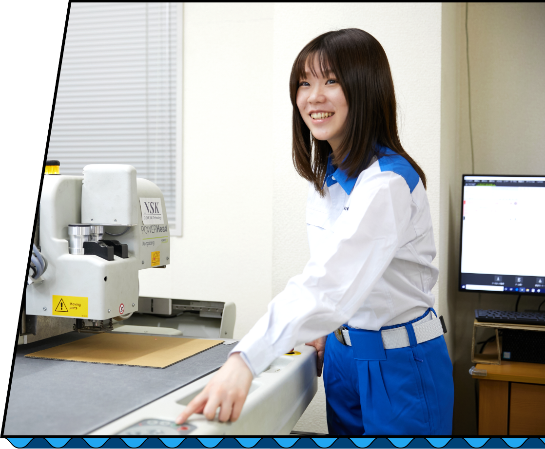 セッツカートン株式会社 包装開発課：伊丹工場のインタビュー写真2